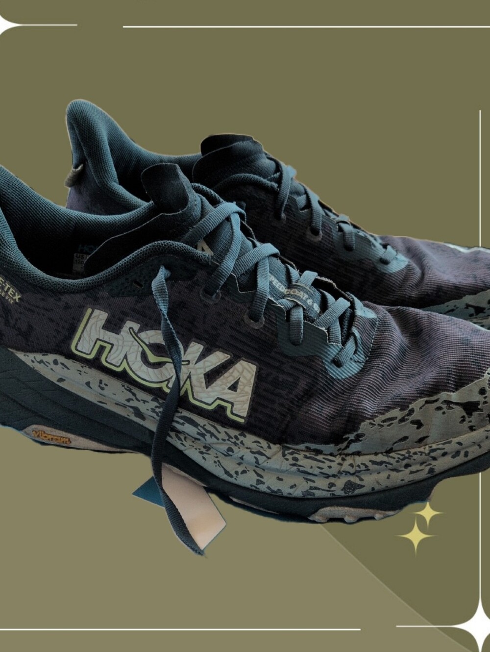 ✨SALE Hoka Speedgoat 6 Gtx Tennis Shoes Mens 12 **Well Worn**